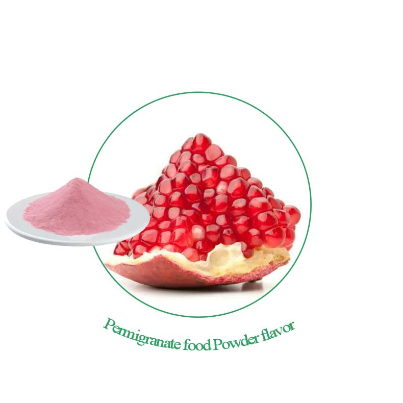 Pomegranate powder flavor for juice