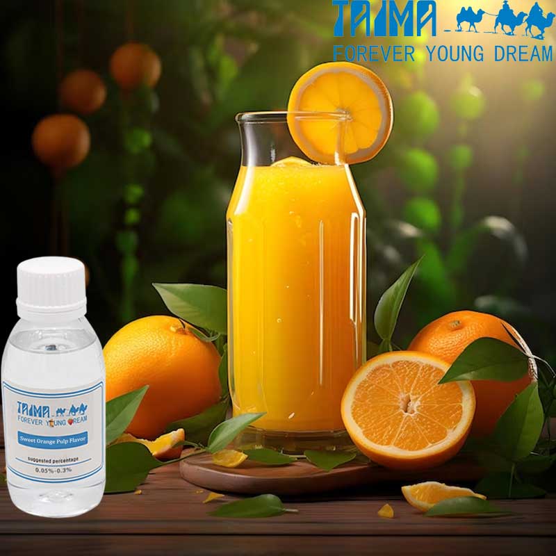 High Quality Wholesale Fruit Flavor Pure Natural Aromatherapy Sweet Orange Pulp Flavor