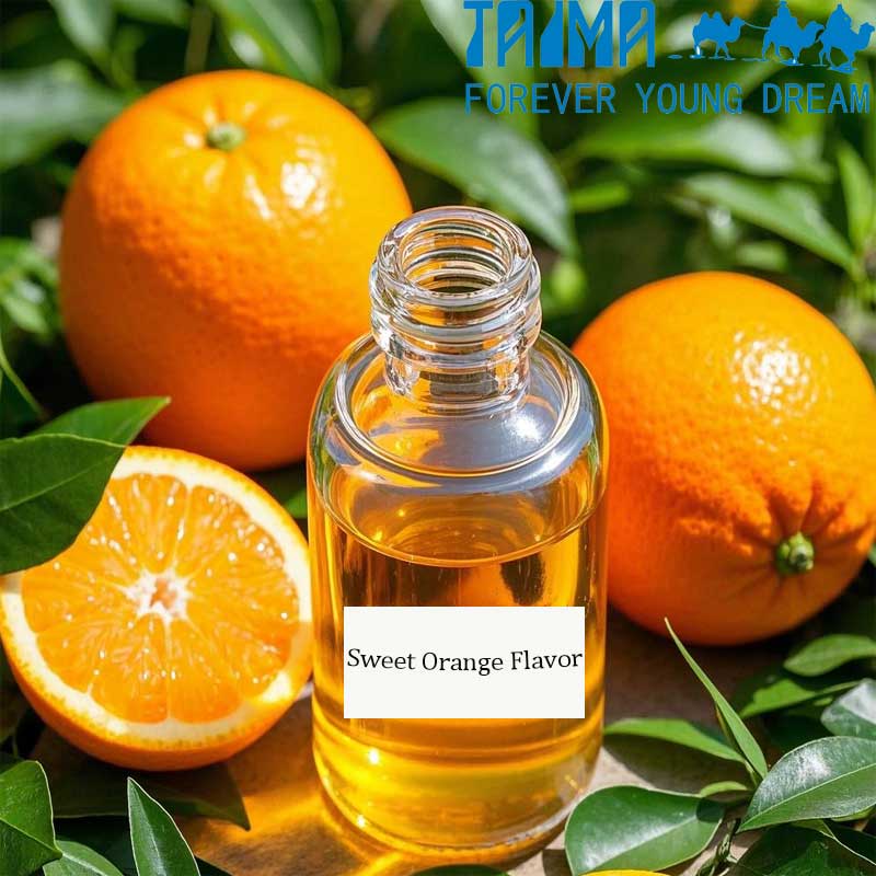 Food flavor Sweet Orange Flavor Sweet Orange Powder Flavor with soft sweet taste
