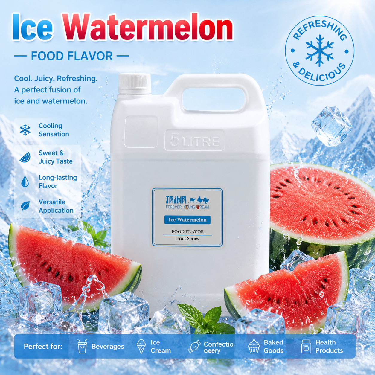 Manufacturer Bulk Order Fruit Concentrate Ice Watermelon Flavourings Aroma/Essence /Flavours