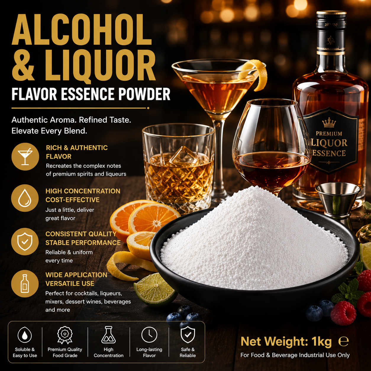 Wine Mixing Industry Factory Bulk Order Alcohol Powder Flavourings Aroma/Essence /Flavours