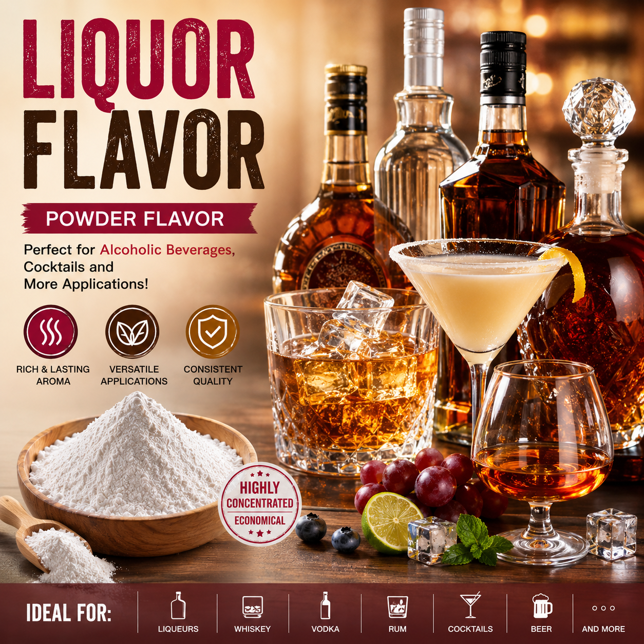 Wine Mixing Industry Factory Bulk Order Liquid Powder Flavourings Aroma/Essence /Flavours