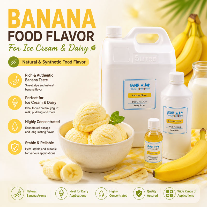 Taima High quality  Banana  Essence Premium Fruit Flavor Concentrates Liquid