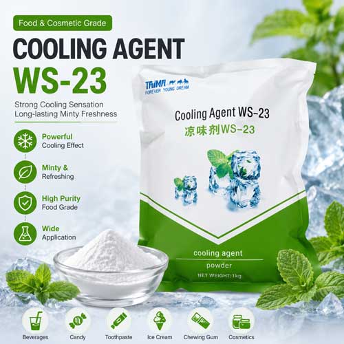Cooling Agent WS-23 for Candy Beverage Chewing Gum Ice Cream