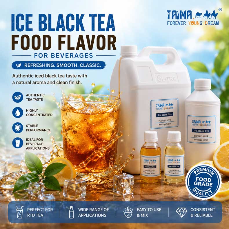 Taima Factory Bulk Order Black tea  flavor Concentrate Flavours for Food and Beverage