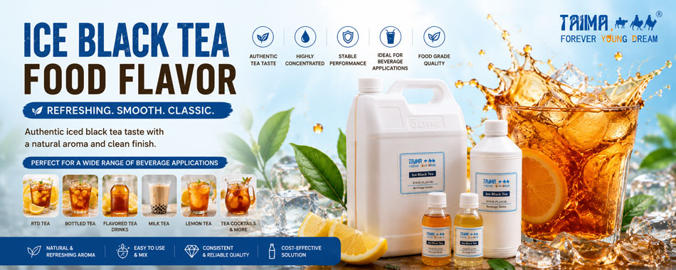 Cooling Black tea  flavor Concentrate Flavours for Food and Beverage