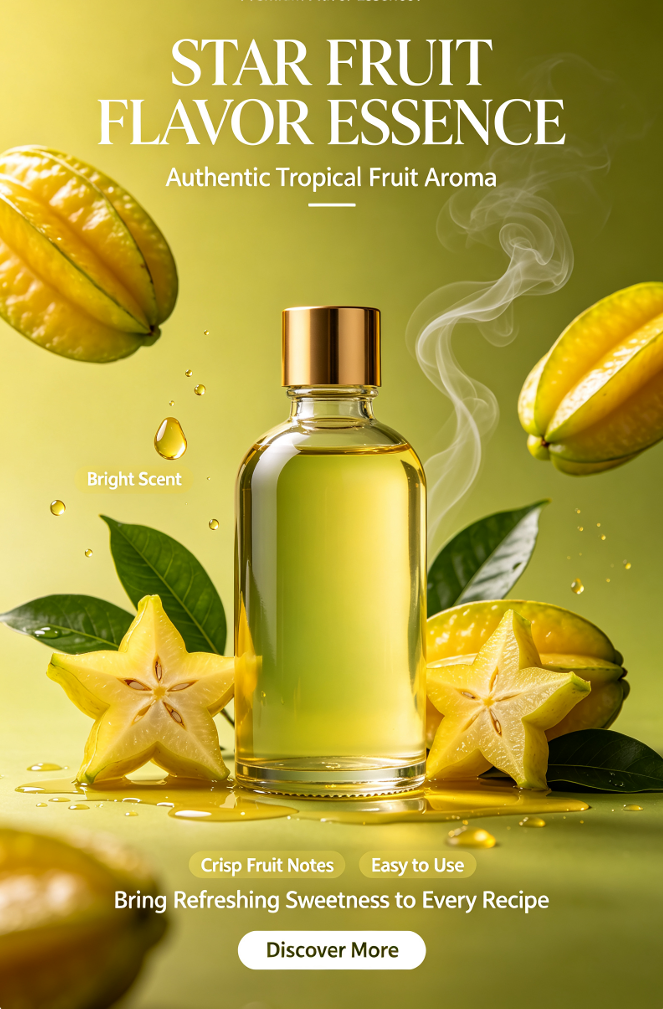 Manufacturer Bulk Order Fruit Concentrate Starfruit  Flavourings Aroma/Essence /Flavours