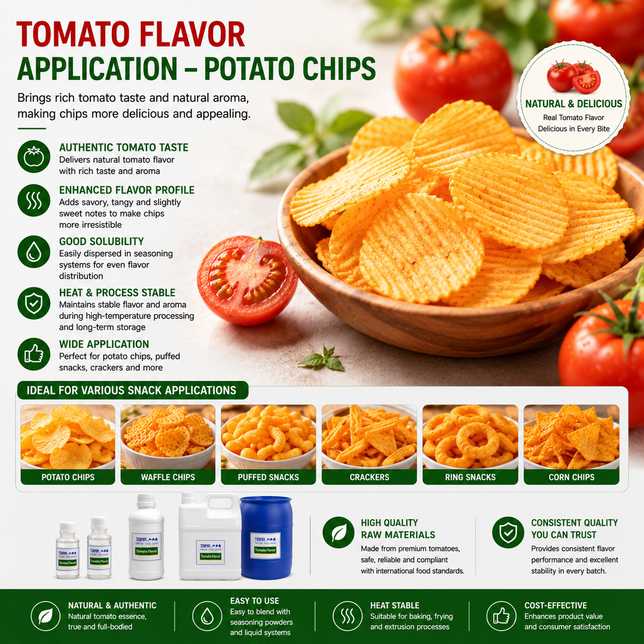 Xi'an Taima Tomato Flavor For Chips