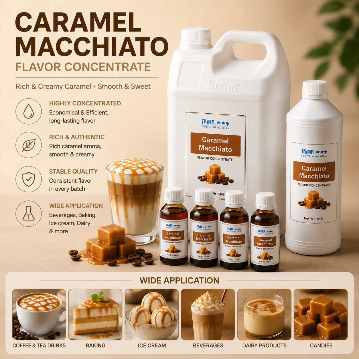 Caramel Macchiato Flavor For Food